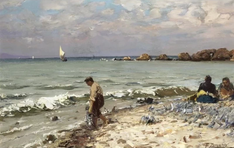 Pescatori sulle rive del Bosforo